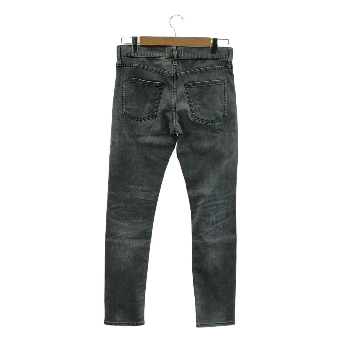 紅牌 |週年紀念彈性錐形黑色牛仔褲 |尺寸 23 |黑色 |女性的