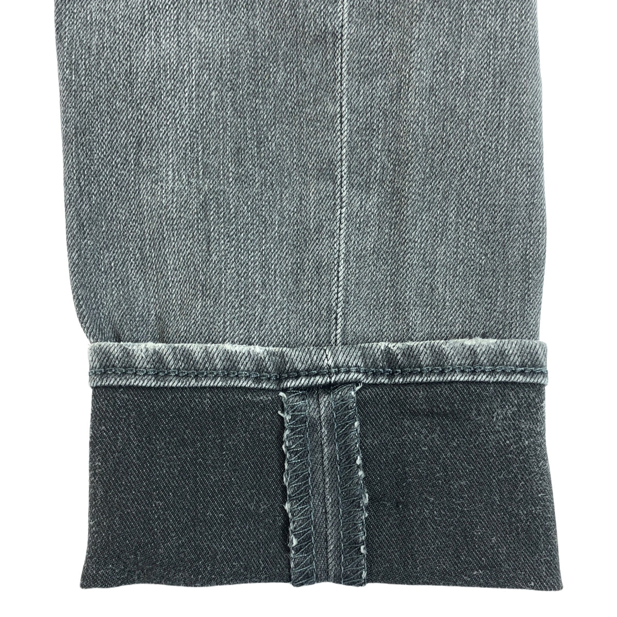 RED CARD / レッドカード | Anniversary ストレッチ テーパード ブラックデニムパンツ | 23 | ブラック | レディース