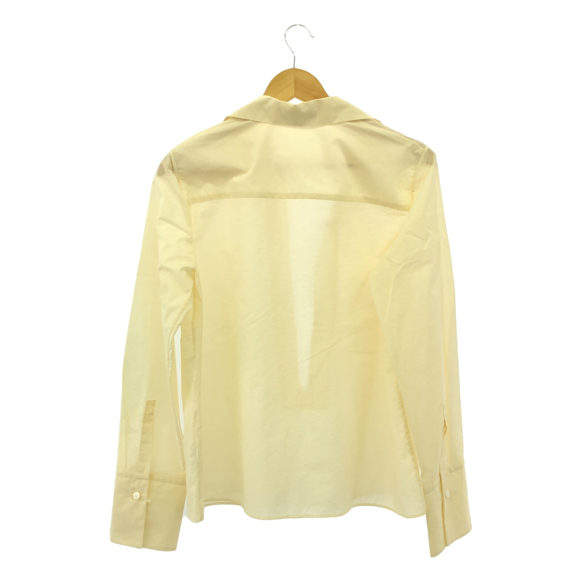 Plage / Plage | 2023SS | Sheer band collar shirt | 36 | Women's