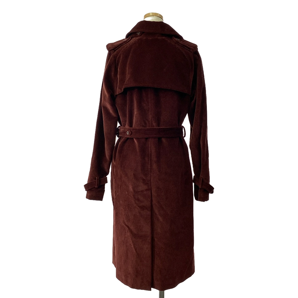 APC / A.P.C. | Corduroy trench coat | 36 | Bordeaux | Women's