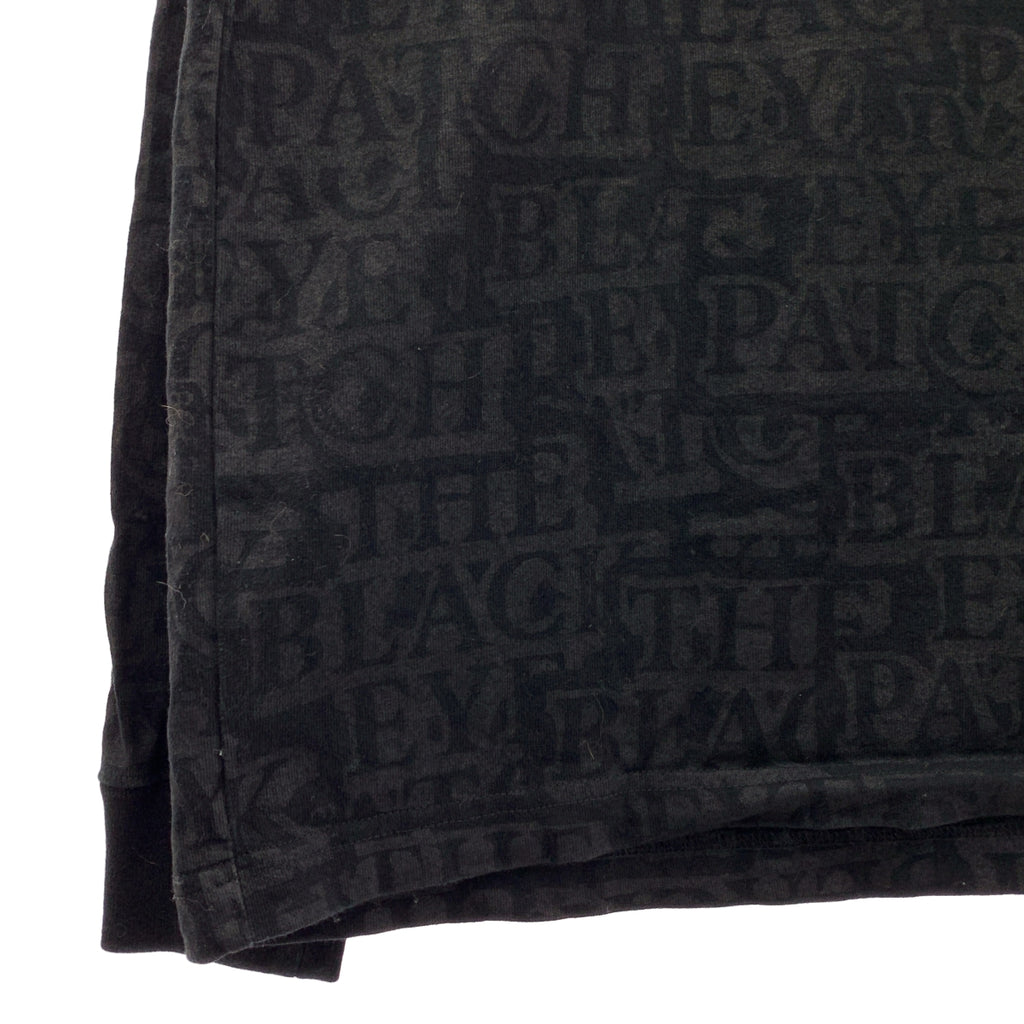 山本耀司 / Yohji Yamamoto | × 黑眼圈圖案純棉印花長袖T卹 | S碼 | 男款