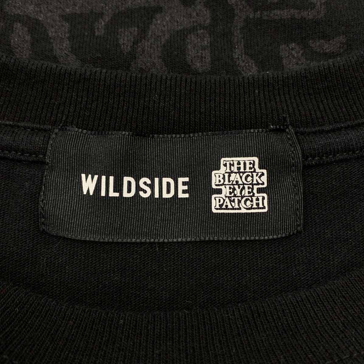 山本耀司 / Yohji Yamamoto | × 黑眼圈圖案純棉印花長袖T卹 | S碼 | 男款