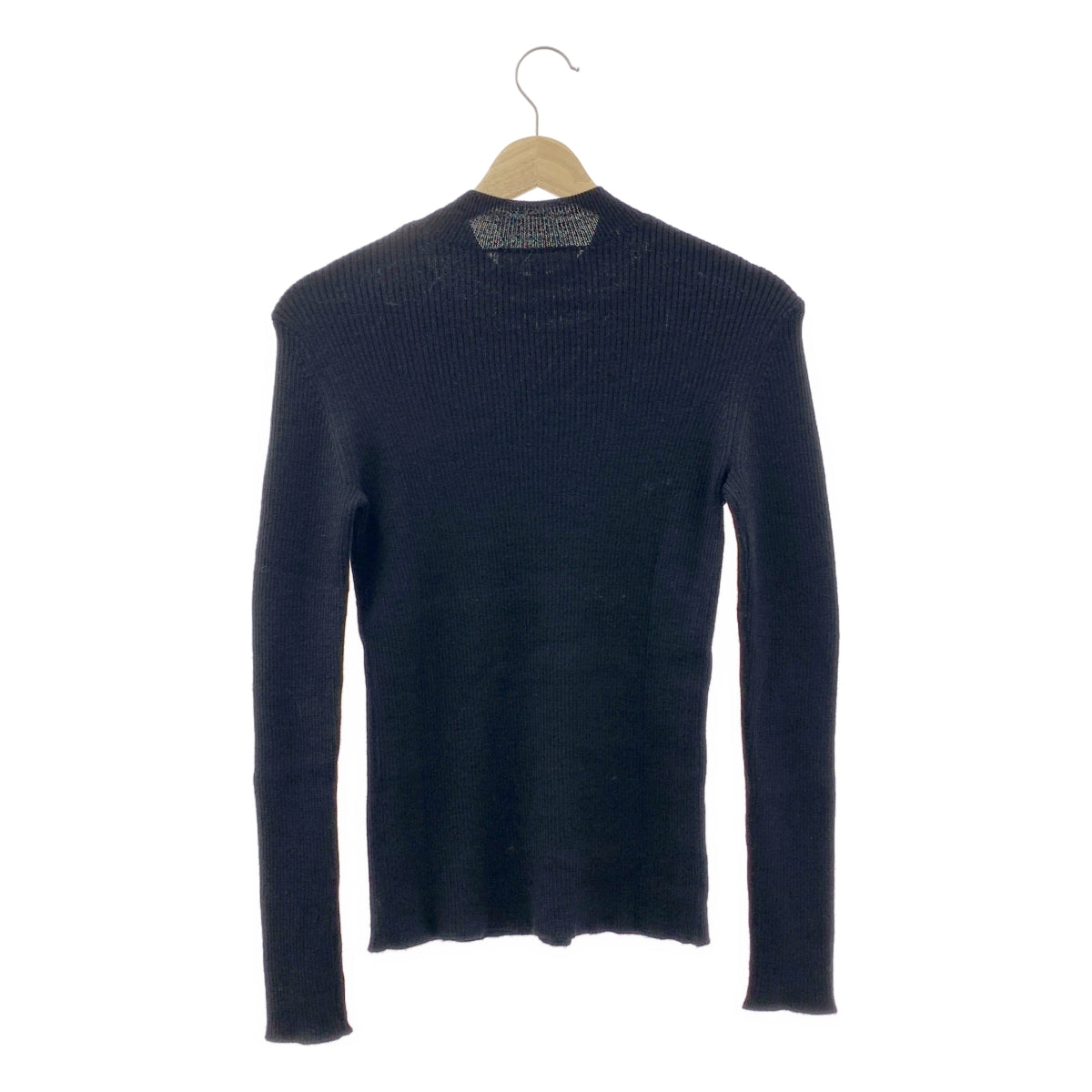 ENFOLD | 羊毛羅紋圓領毛衣 | 尺寸 38 | 女款