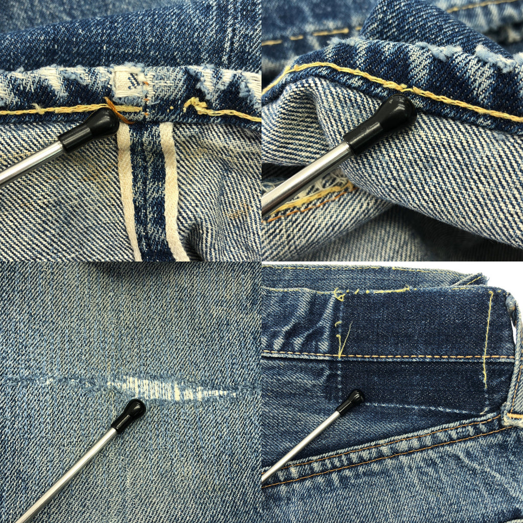 Levi's / リーバイス | 1960s | ヴィンテージ 501 BigE 刻印J 足長R 不均等V セルビッチ デニムパンツ |