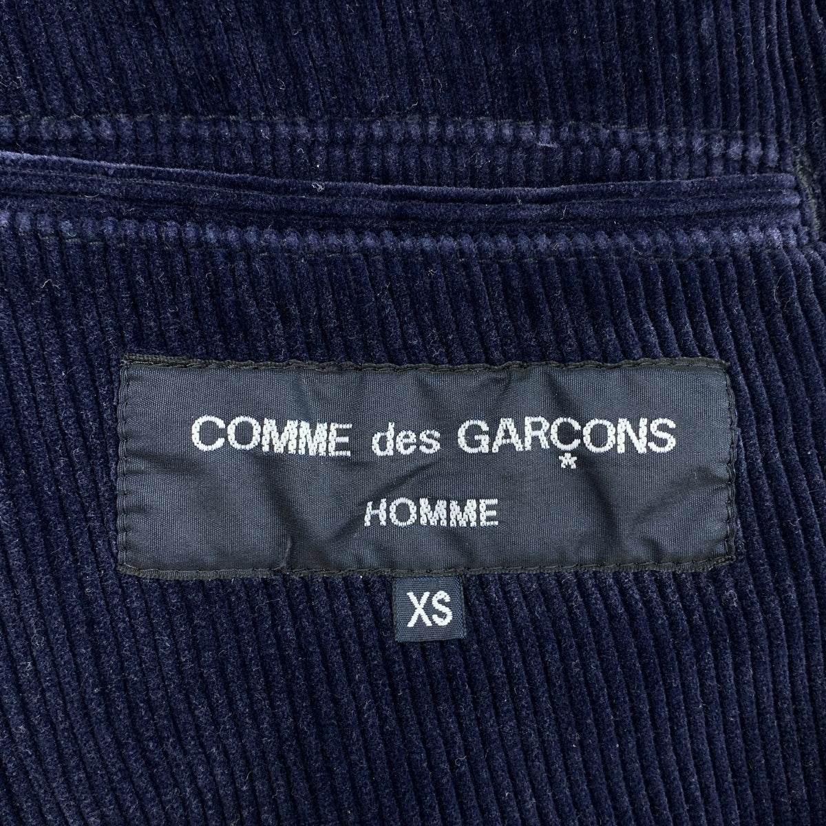 COMME des GARCONS HOMME / コムデギャルソンオム | 2011AW | コーデュロイ テーラードジャケット | XS | メンズ