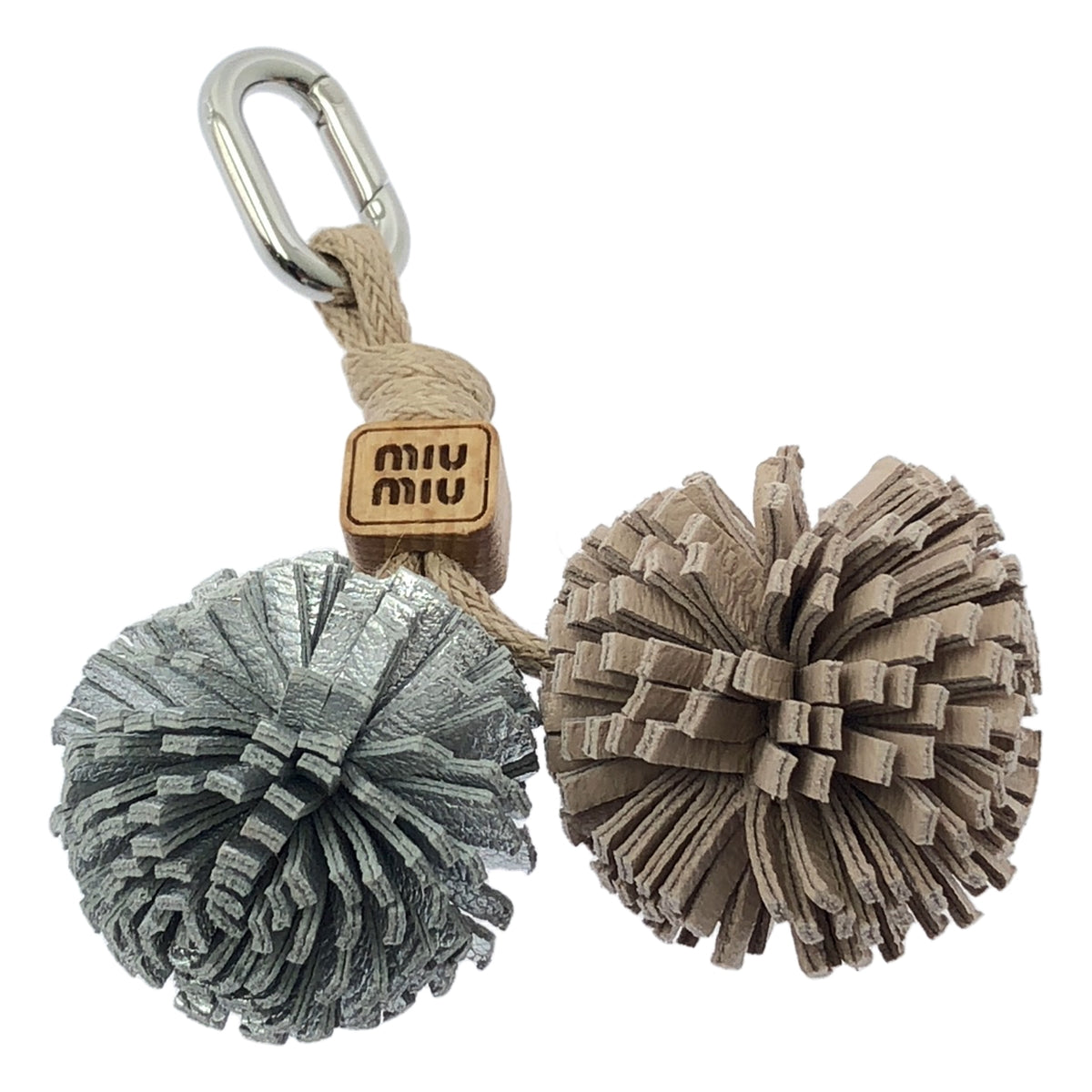 miu miu / ミュウミュウ | Leather micro trick / レザー マイクロトリック チャーム |