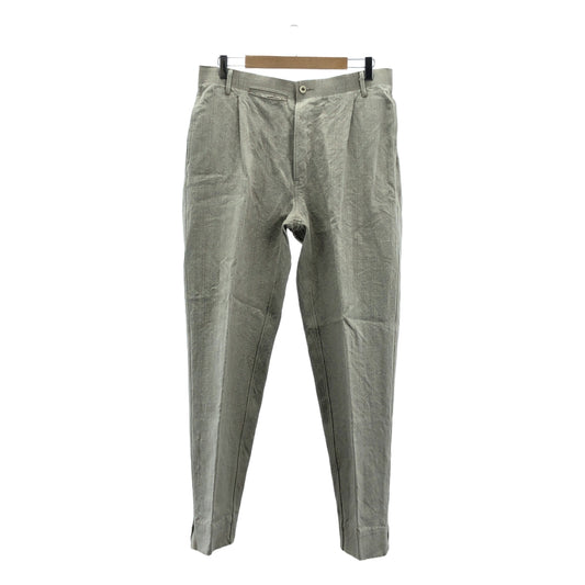 kaval / Kaval | Linen napped slit pants | M | Men's