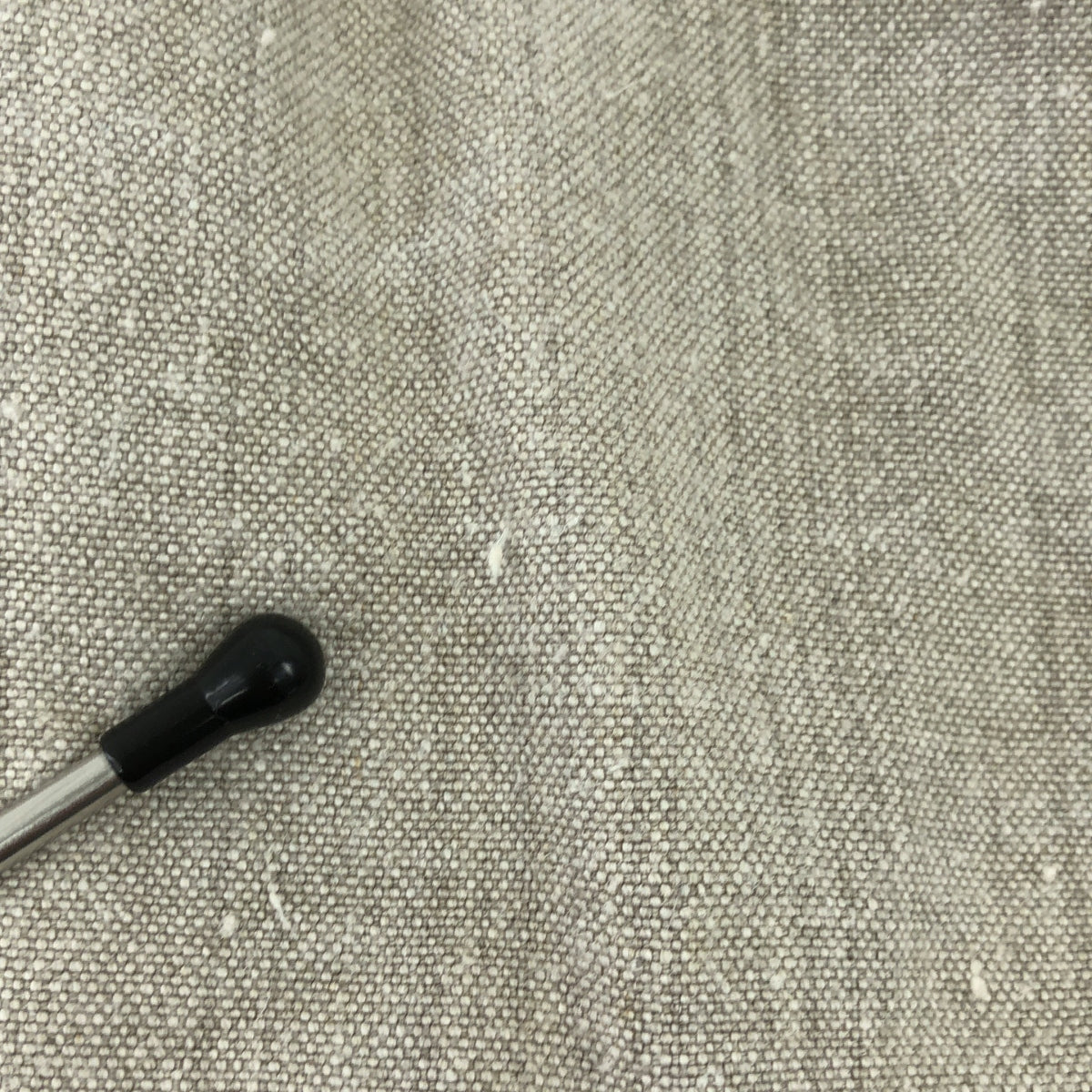 kaval / カヴァル | リネン ネップ スリット パンツ | M | ベージュ | メンズ