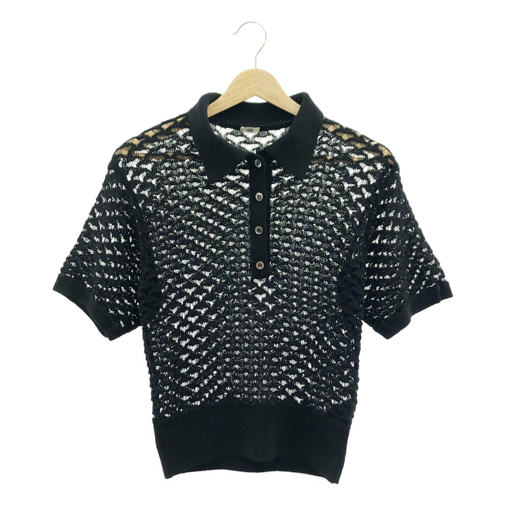 IENA | 2024AW | 棉質尼龍網眼 Polo 衫 | F |