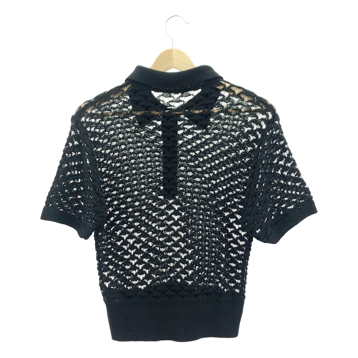 IENA | 2024AW | 棉質尼龍網眼 Polo 衫 | F |