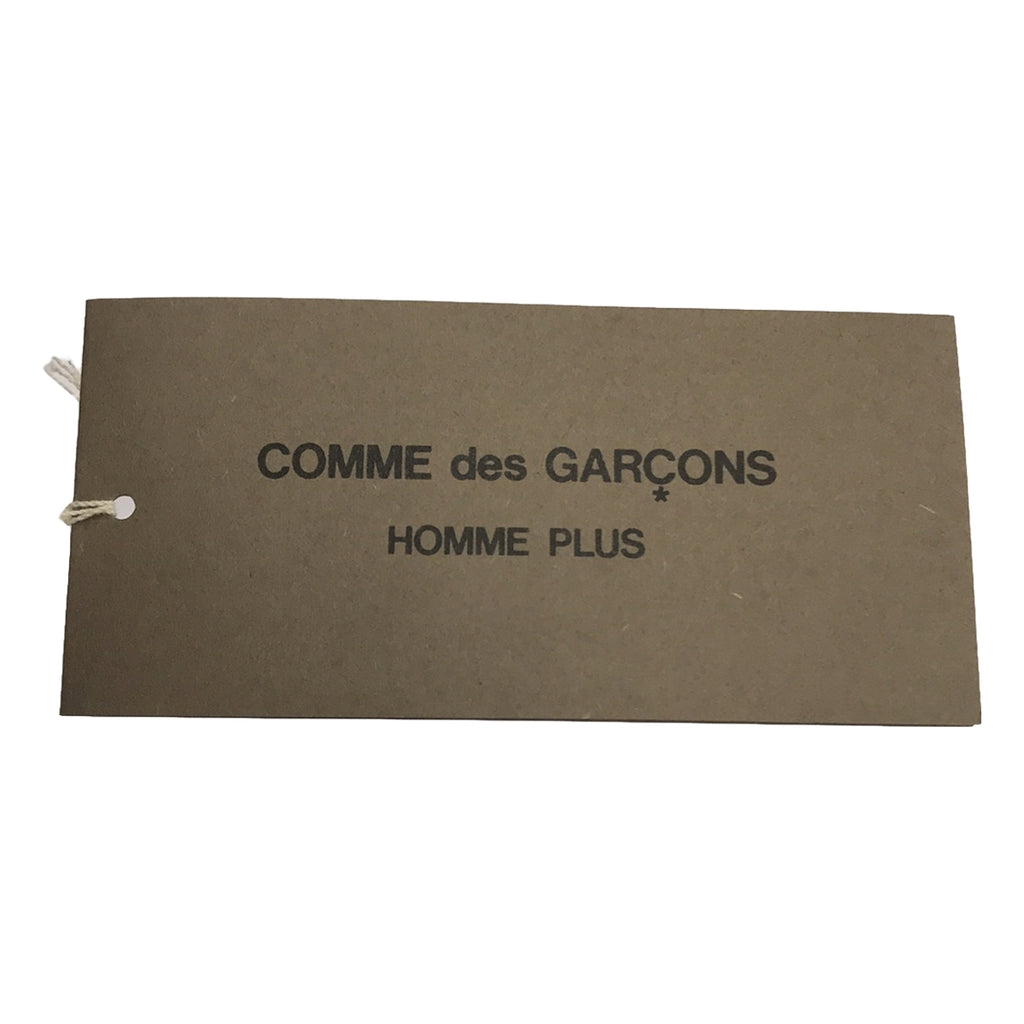 【新品】  COMME des GARCONS HOMME PLUS / コムデギャルソンオムプリュス | 2023AW | テーラーリングオブザアヴァンギャルド ウール縮絨 ラメ糸 フェイクファードッキング ロングジャケット コート | L | ブラック | メンズ