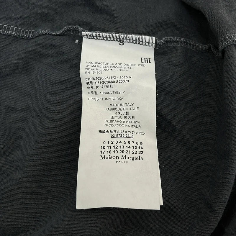 Maison Margiela / メゾンマルジェラ | 2020SS | コットン 4ステッチ Tシャツ カットソー | S | メンズ