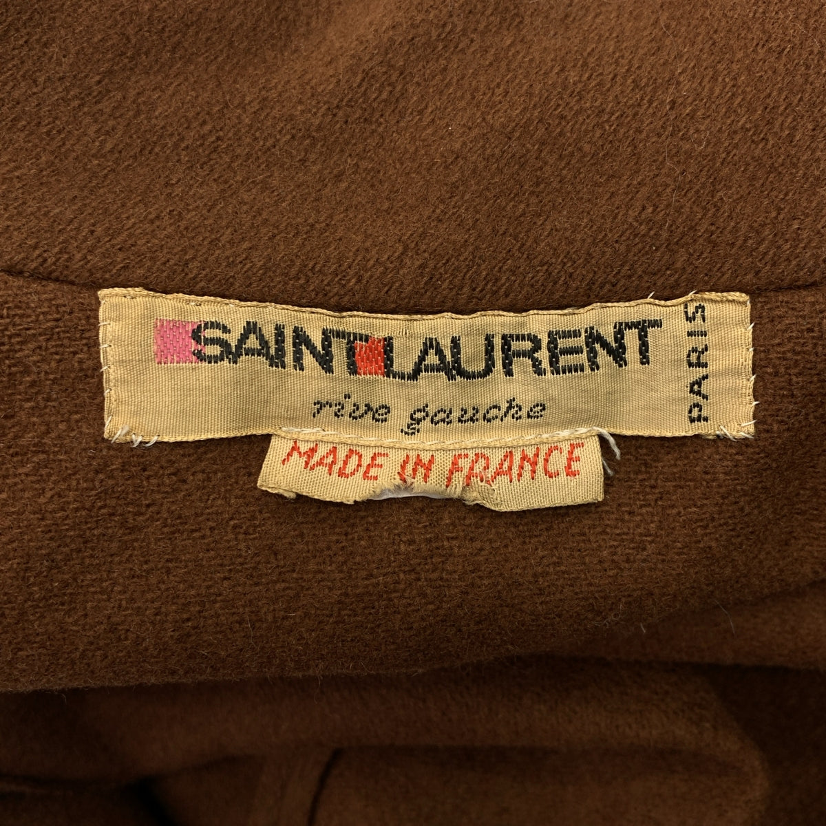 YVES SAINT LAURENT rive gauche / イヴサンローランリヴゴーシュ | 1970s ケープデザイン ロングコート |