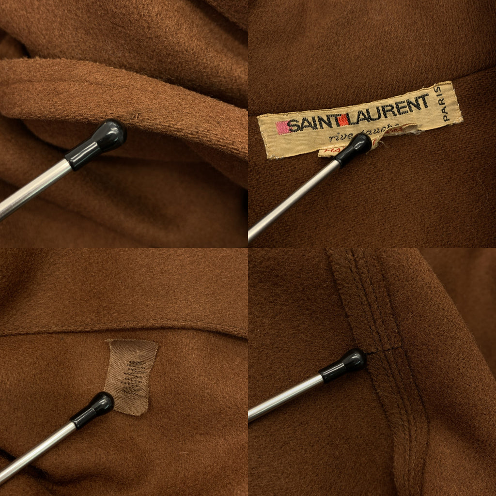 YVES SAINT LAURENT rive gauche / イヴサンローランリヴゴーシュ | 1970s ケープデザイン ロングコート |