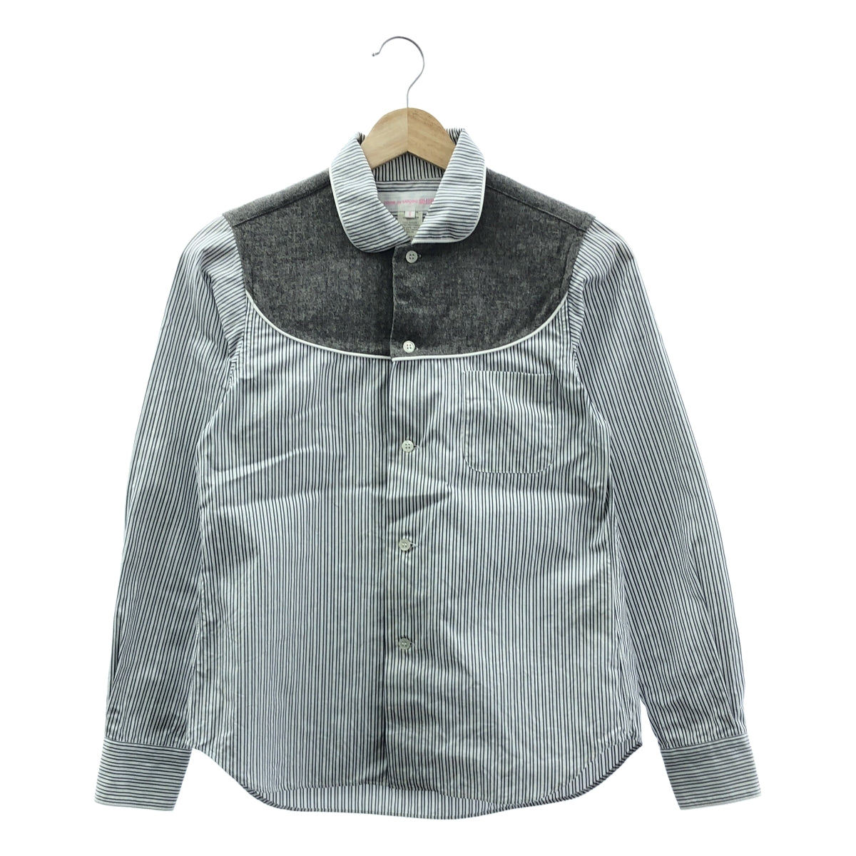 COMME des GARÇONS 襯衫 | 羊毛與棉混合材質襯衫/女式襯衫 | 小尺寸 | 女款