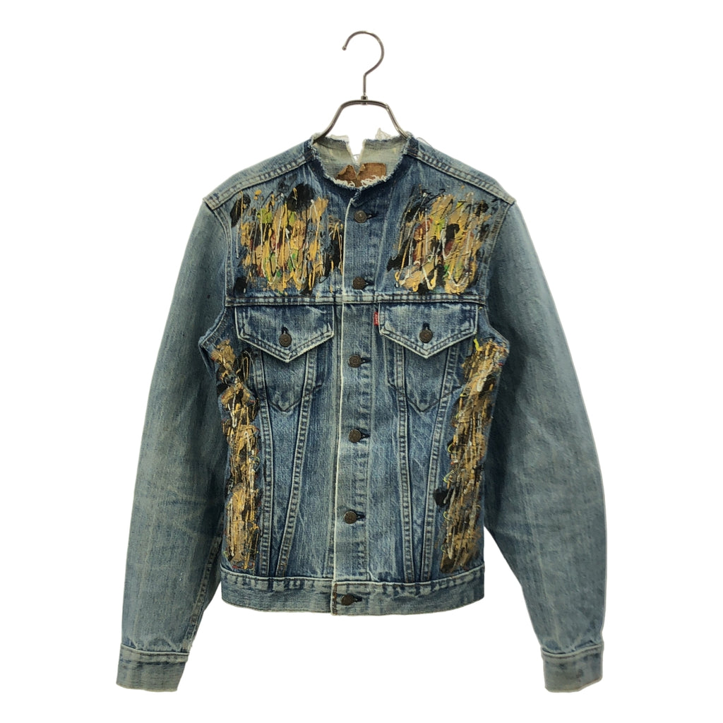 Levi's | 重製彩繪牛仔短版外套 / 印有 522 字樣 |