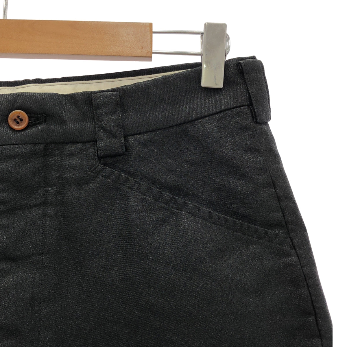 COMME des GARÇONS HOMME PLUS | 2019 秋冬 |聚酯縮水焦特布長褲| SHOPBOP S 號 |