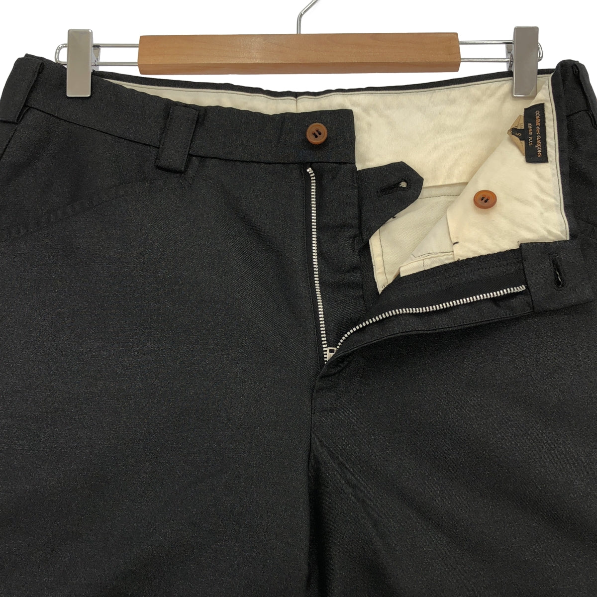 COMME des GARÇONS HOMME PLUS | 2019 秋冬 |聚酯縮水焦特布長褲| SHOPBOP S 號 |