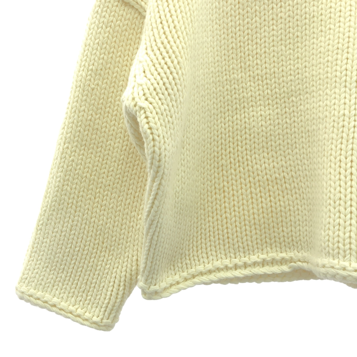 [品相良好] ETRE TOKYO | 粗紗手工編織套頭衫 | F | 白色 | 女款