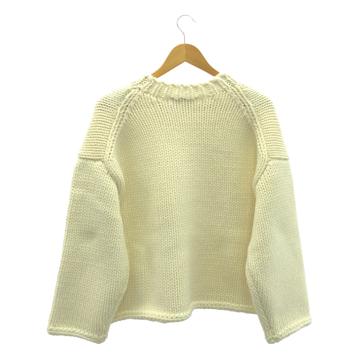 [品相良好] ETRE TOKYO | 粗紗手工編織套頭衫 | F | 白色 | 女款