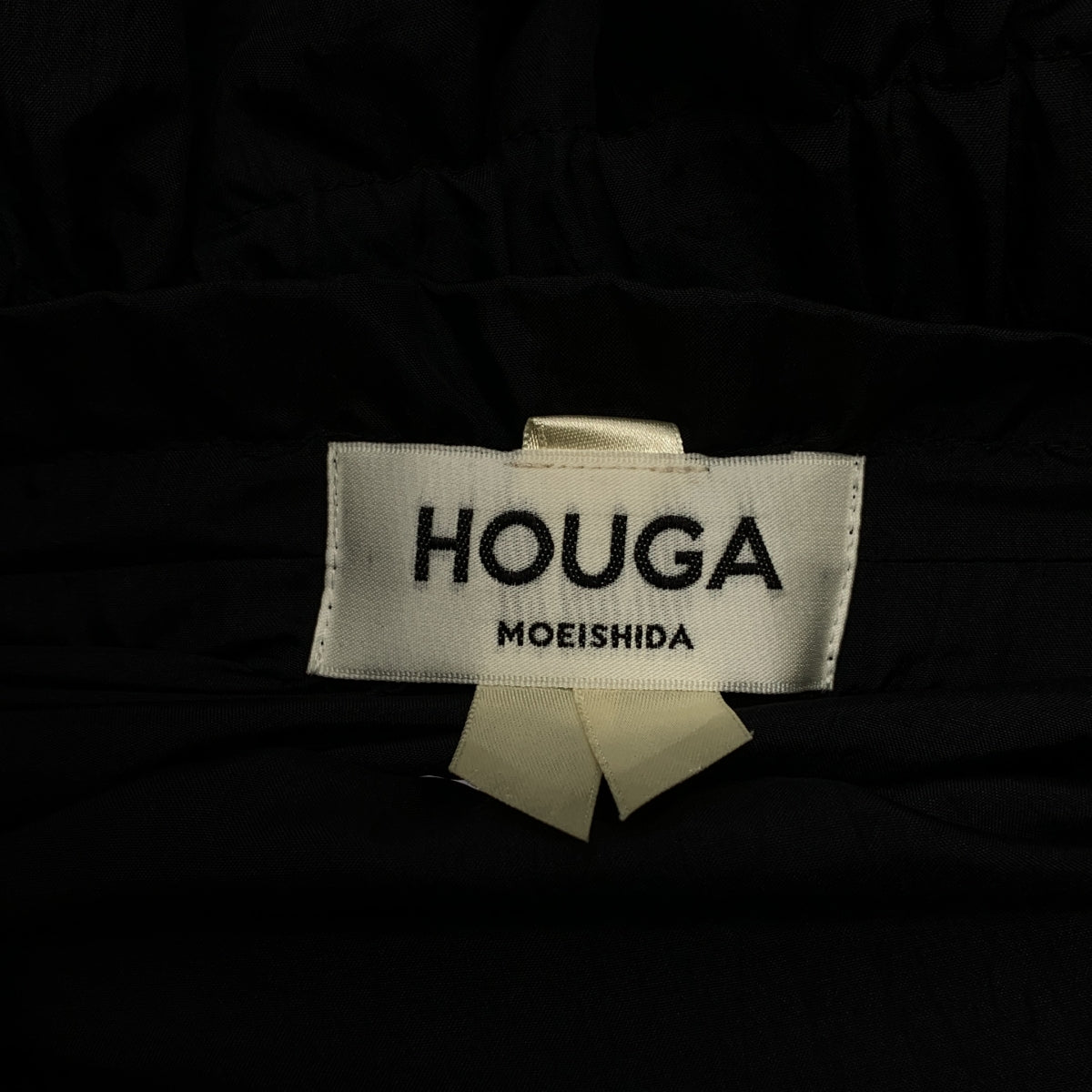 HOUGA | kiki 荷葉邊裙 / 墊圈鏤空鬆緊腰寬鬆裙裝 |