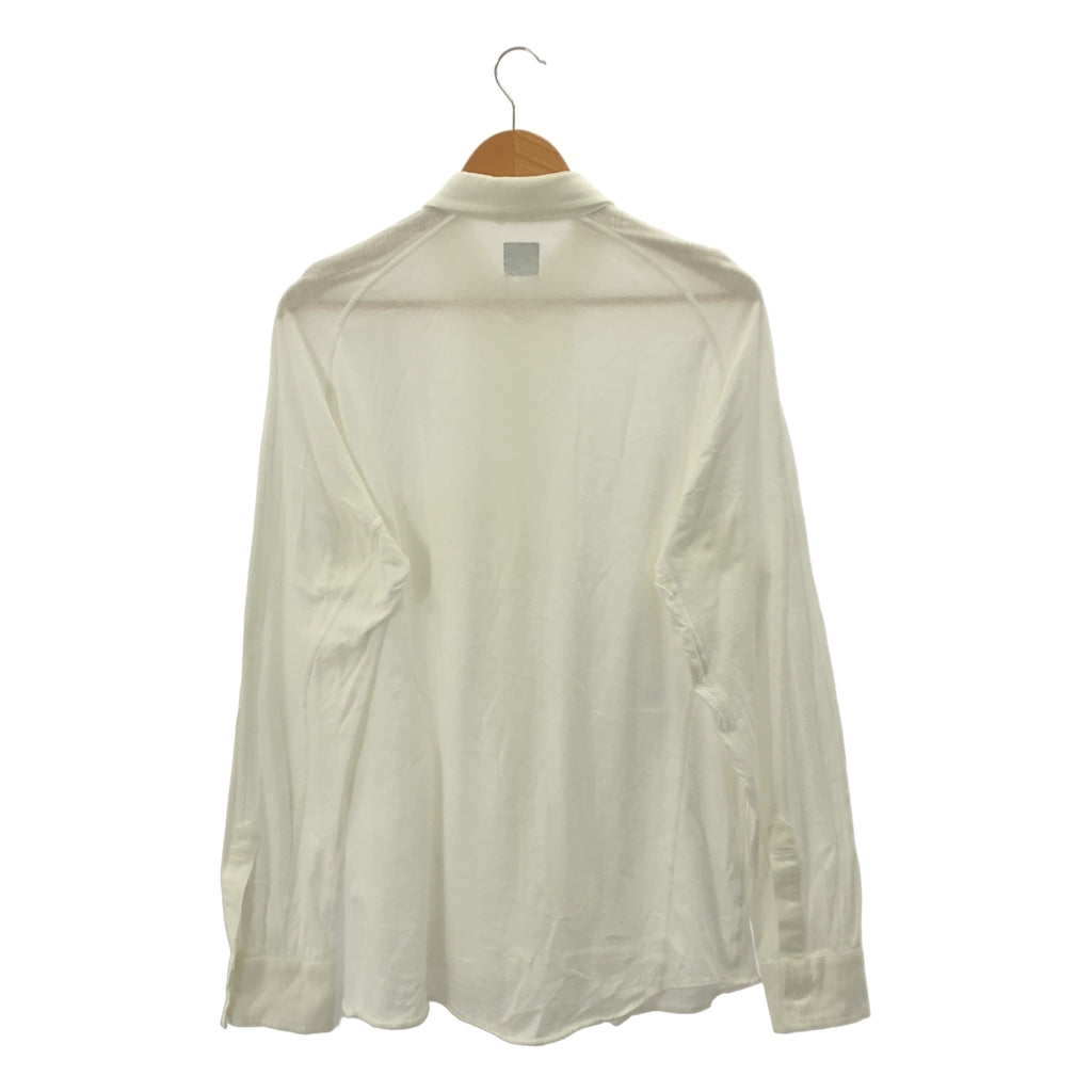 山本耀司 COSTUME D'HOMME | 2016 春夏系列 | 純棉剪裁襯衫 | 4 碼 | 男士