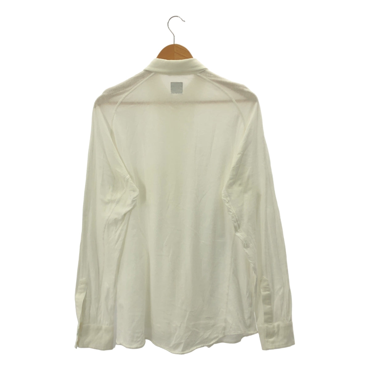 山本耀司 COSTUME D'HOMME | 2016 春夏系列 | 純棉剪裁襯衫 | 4 碼 | 男士