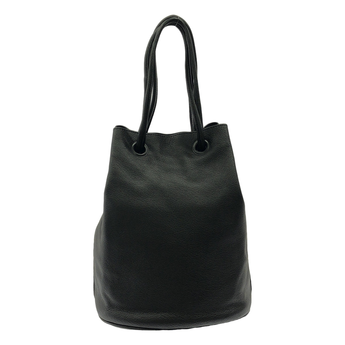 ARTS&SCIENCE / アーツアンドサイエンス | Oval lantern bag M (Baby goat) / レザー 巾着 オーバルランタンバッグ |