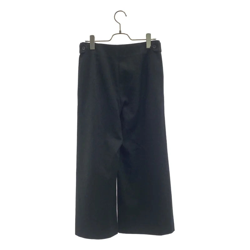 MARGARET HOWELL / マーガレットハウエル | ウール カシミヤ ダブルアジャスター パンツ | 2 | レディース