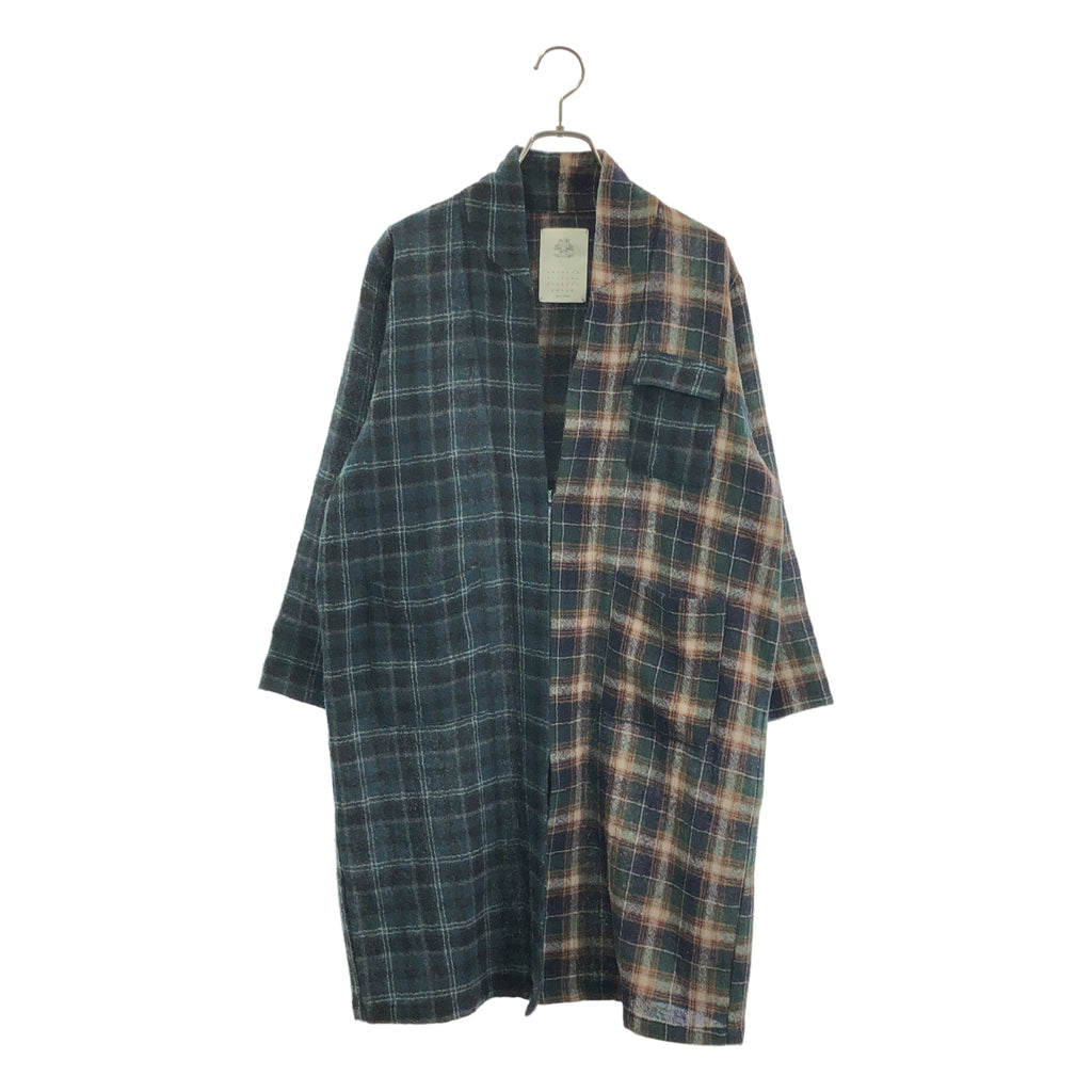 STOF / 스토프 | 울 체크 가운 코트 |