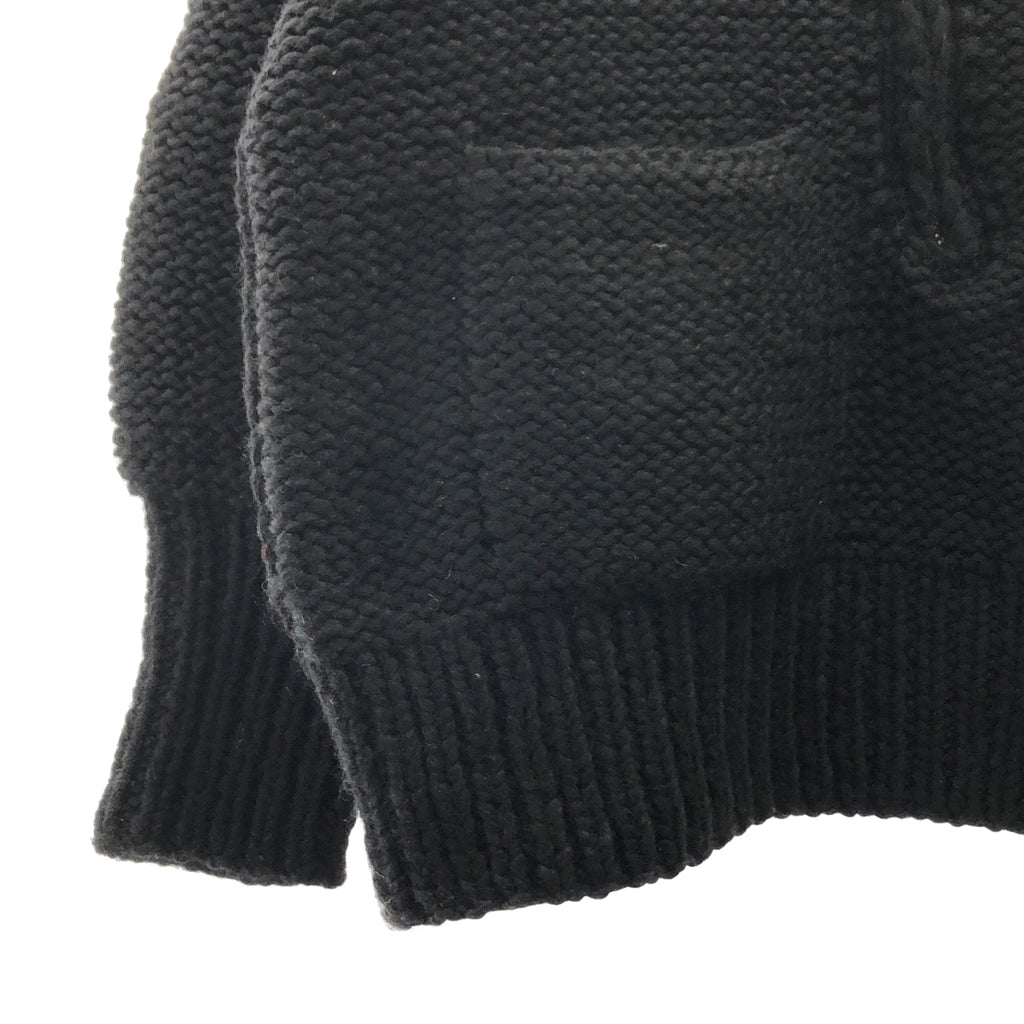 barbell object / バーベル オブジェクト | 2024AW | hn knit made by KANATA / カナタ ウール ジップ ニット | F | メンズ