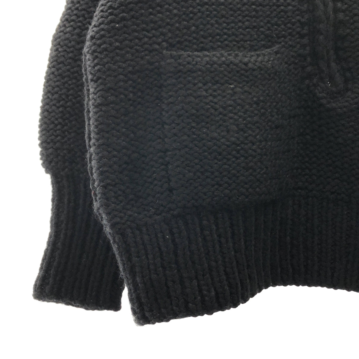 barbell object / バーベル オブジェクト | 2024AW | hn knit made by KANATA / カナタ ウール ジップ ニット | F | メンズ