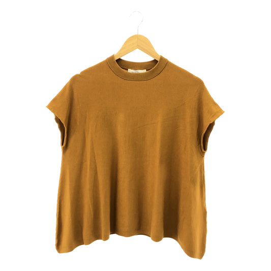 ENFOLD | Washable cotton French flare top | 38 | Brown | Women's