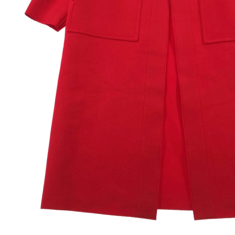 HYKE / ハイク | 2023AW | MELTON HOODED WORK COAT 連帽大衣 | 1 | 女款