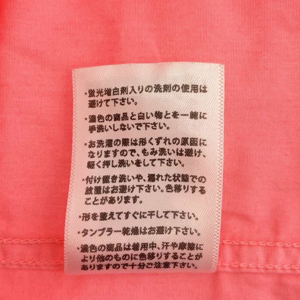 Frank&Eileen / フランクアンドアイリーン | LUKE コットン ライトポプリン ポケットシャツ | XS | ピンク | メンズ