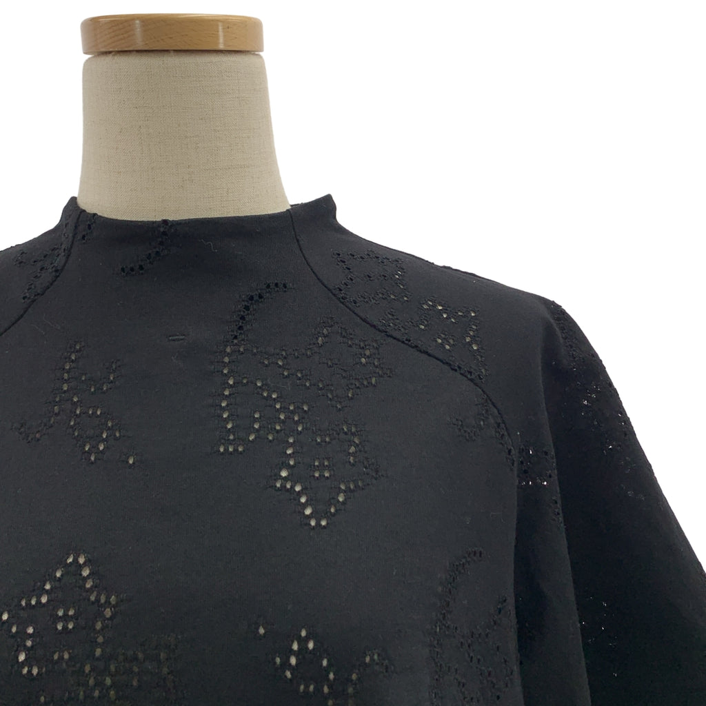 Mame Kurogouchi / マメクロゴウチ | 2025SS | Eyelet Jersey Jacquard Top / コットン ジャージー スリット ブラウス | 1 | レディース