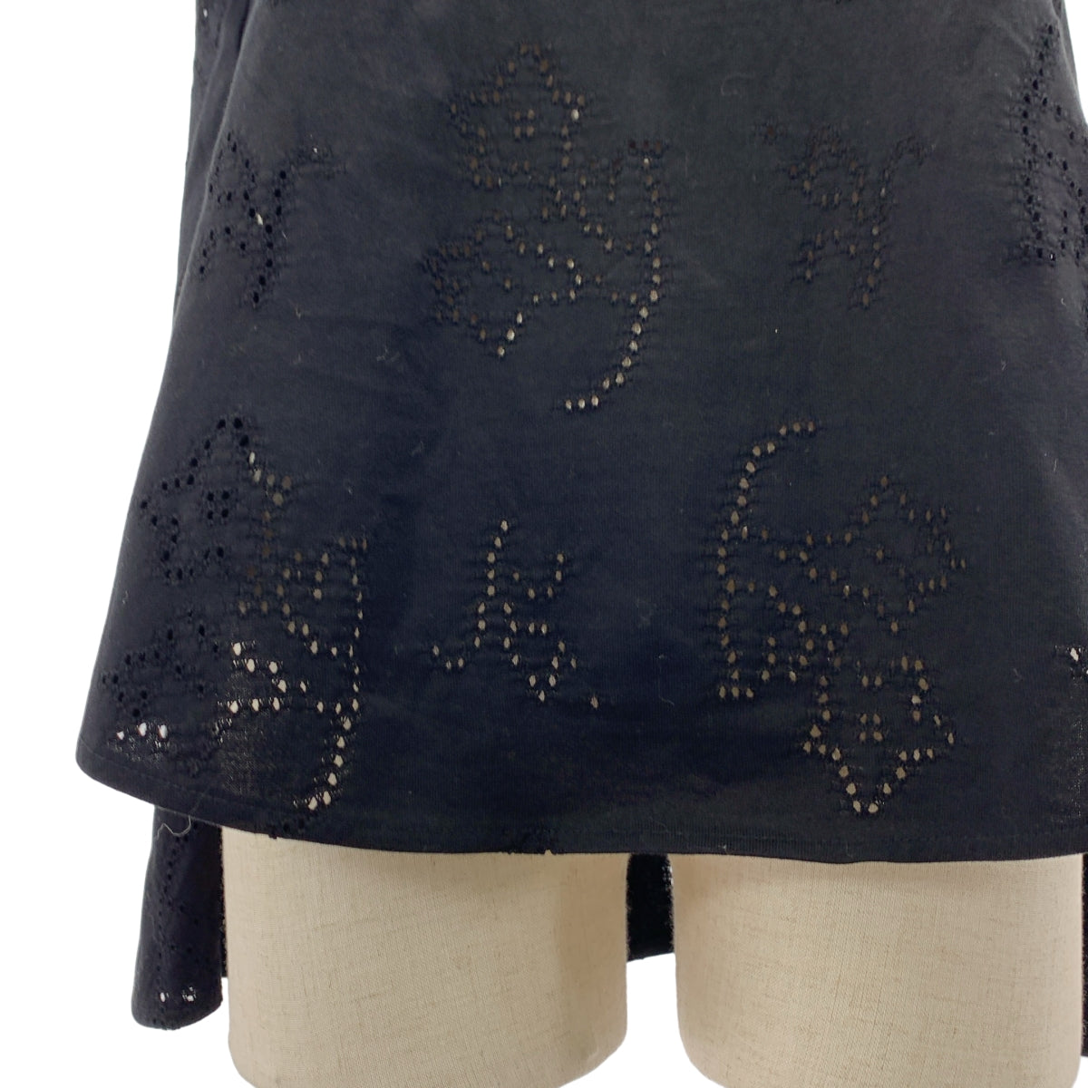 Mame Kurogouchi / マメクロゴウチ | 2025SS | Eyelet Jersey Jacquard Top / コットン ジャージー スリット ブラウス | 1 | レディース