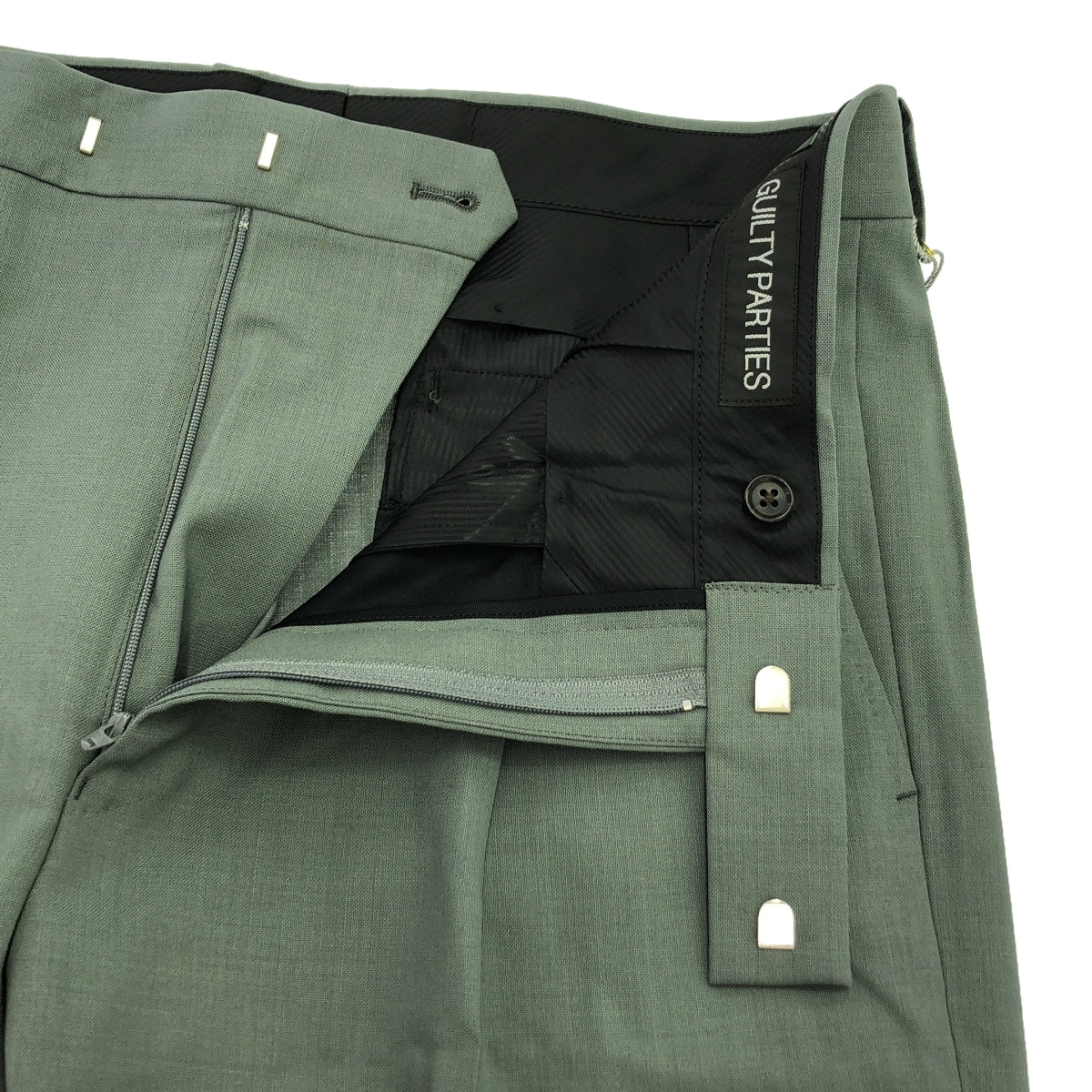 【新品】  WACKO MARIA / ワコマリア | 2024SS | PLEATED TROUSERS -TYPE 2-  DORMEUIL プリーツパンツ | L | GRAY | メンズ