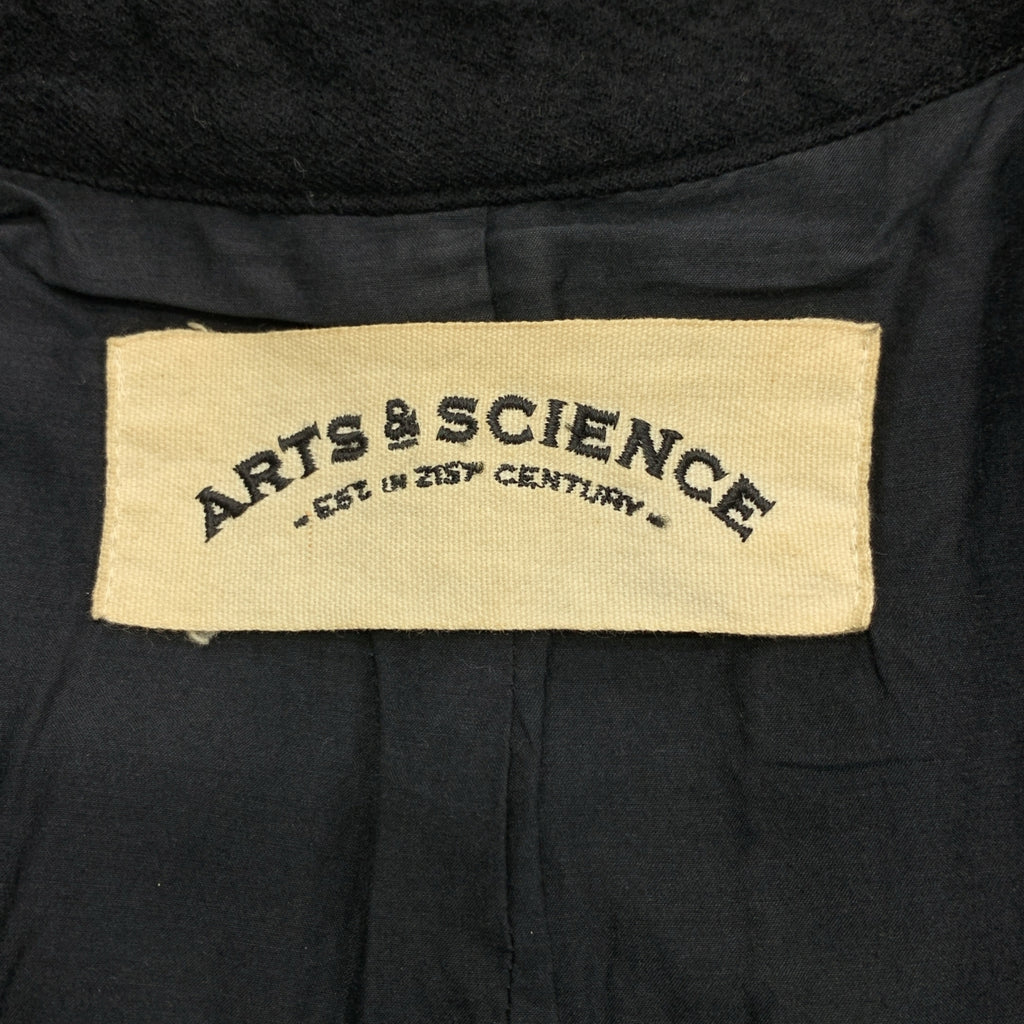 ARTS&SCIENCE / アーツアンドサイエンス | ウール縮絨 スタンドカラーコート | 1 | レディース