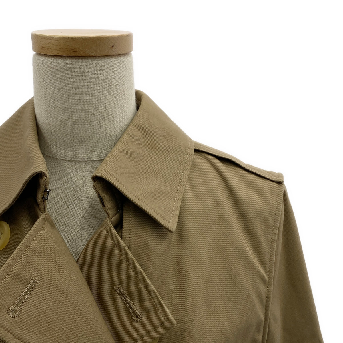 ADAM ET ROPÉ / アダムエロペ | ベルテッド トレンチコート / 柄総裏地 | 38 | ベージュ | レディース