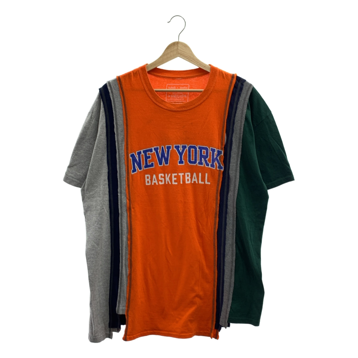 Rebuild by Needles / リビルドバイニードルス | リメイク 再構築 カレッジプリント Tシャツ | ONE SIZE | メンズ