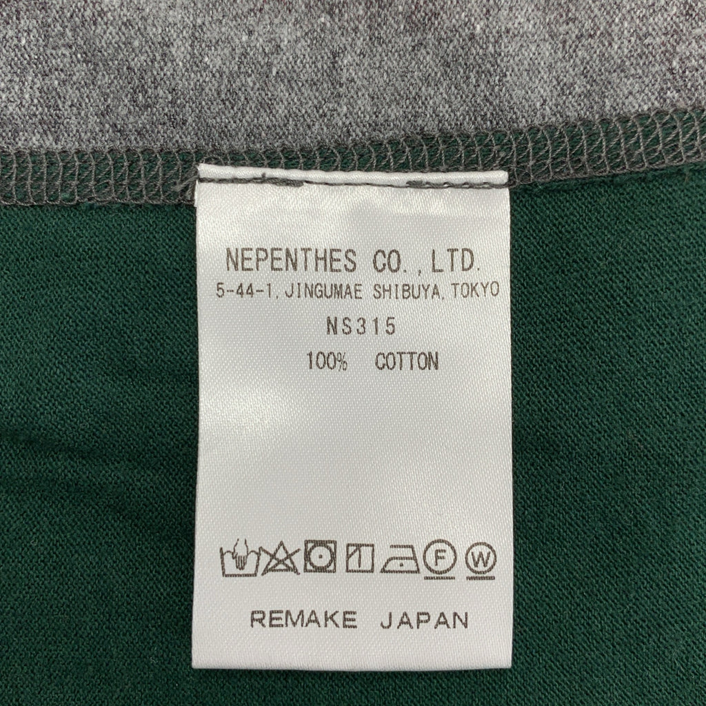 Rebuild by Needles / リビルドバイニードルス | リメイク 再構築 カレッジプリント Tシャツ | ONE SIZE | メンズ