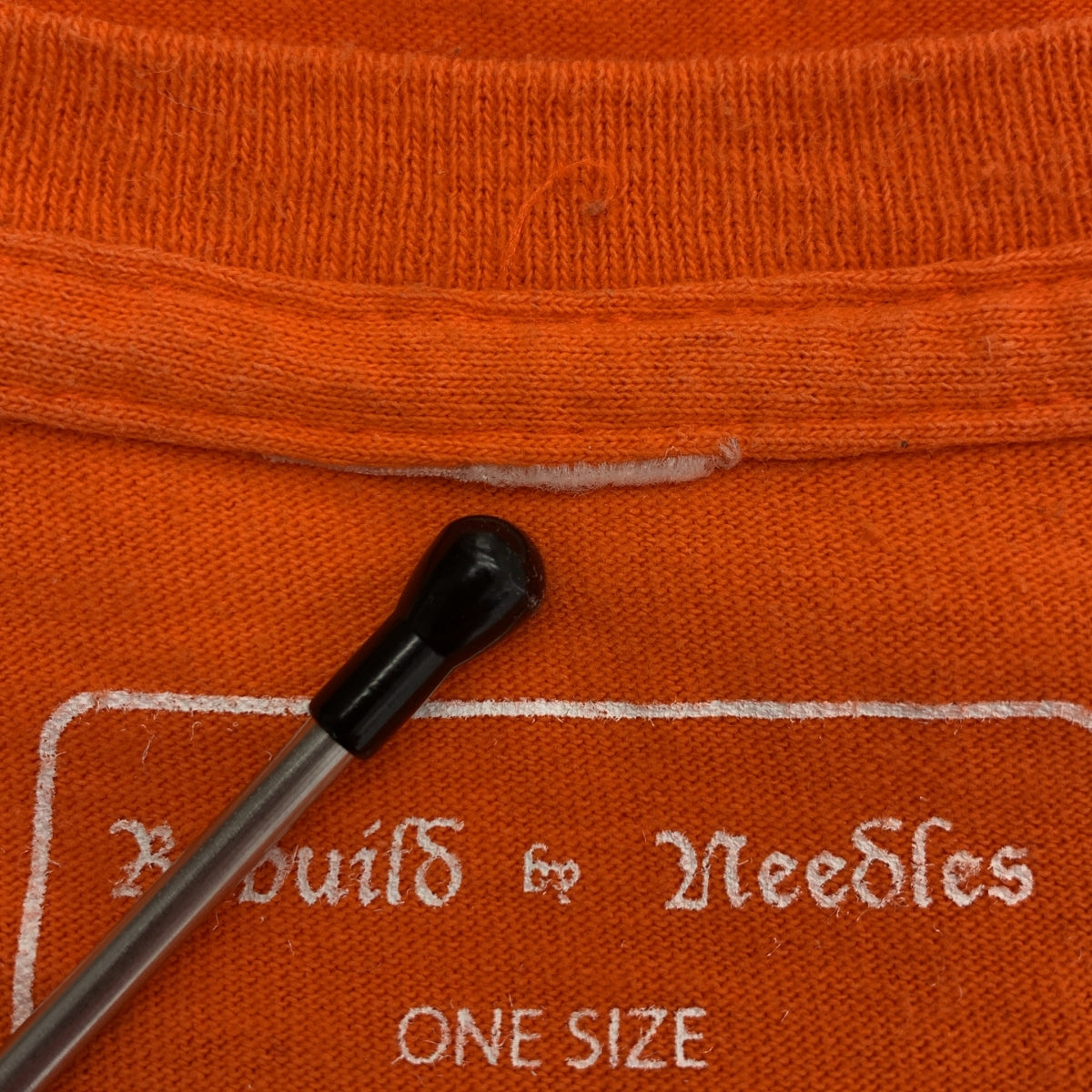 Rebuild by Needles / リビルドバイニードルス | リメイク 再構築 カレッジプリント Tシャツ | ONE SIZE | メンズ