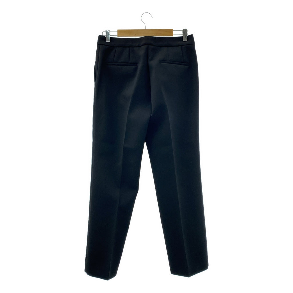 【미품】 JIL SANDER / 질 썬더 | 2024SS | 울 슬릿 슬랙스 | 36 | 블랙 | 여성