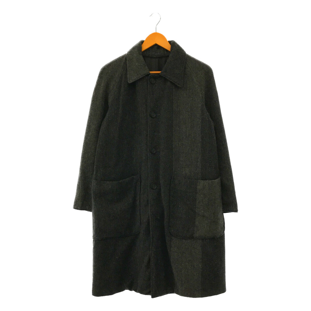 Engineered Garments / エンジニアドガーメンツ | Reversible Coat ヘリンボーンツイード リバーシブルコート | XS | グレー | メンズ