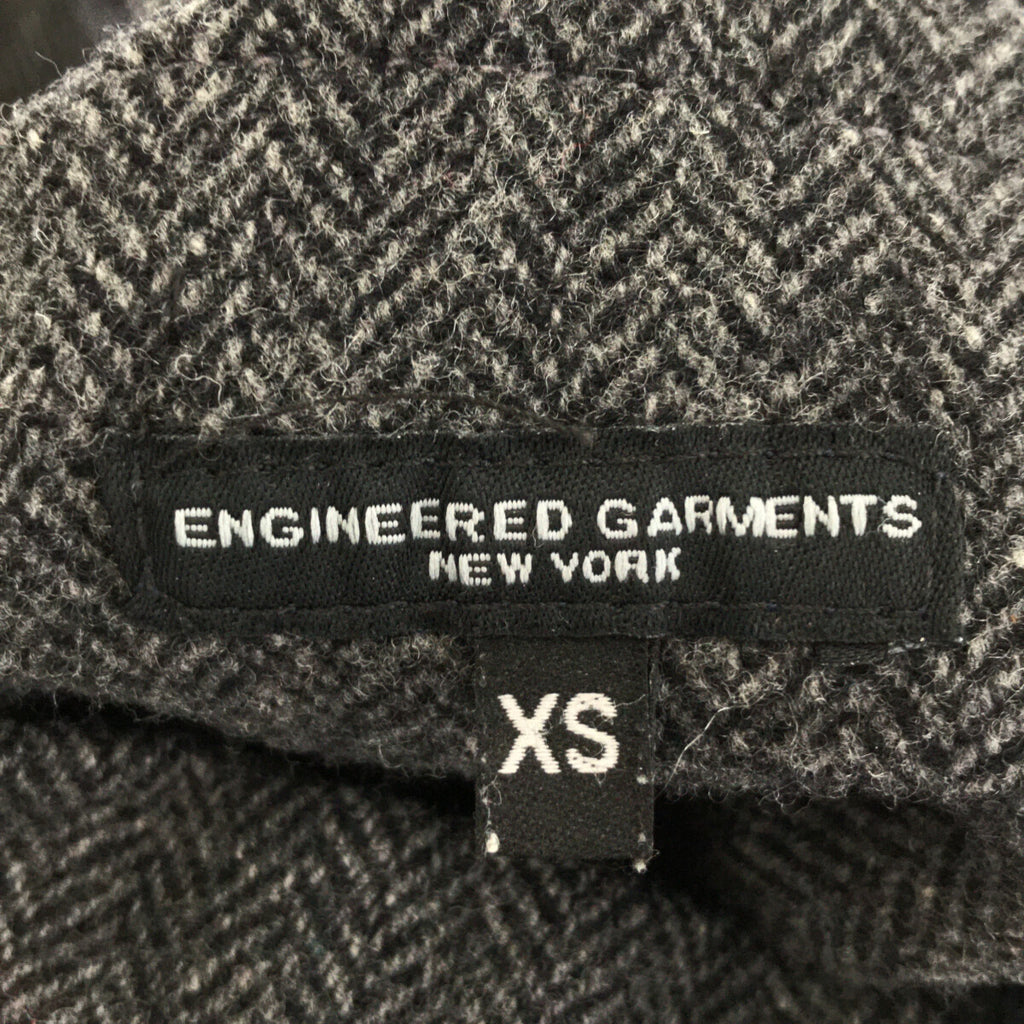 Engineered Garments / エンジニアドガーメンツ | Reversible Coat ヘリンボーンツイード リバーシブルコート | XS | グレー | メンズ