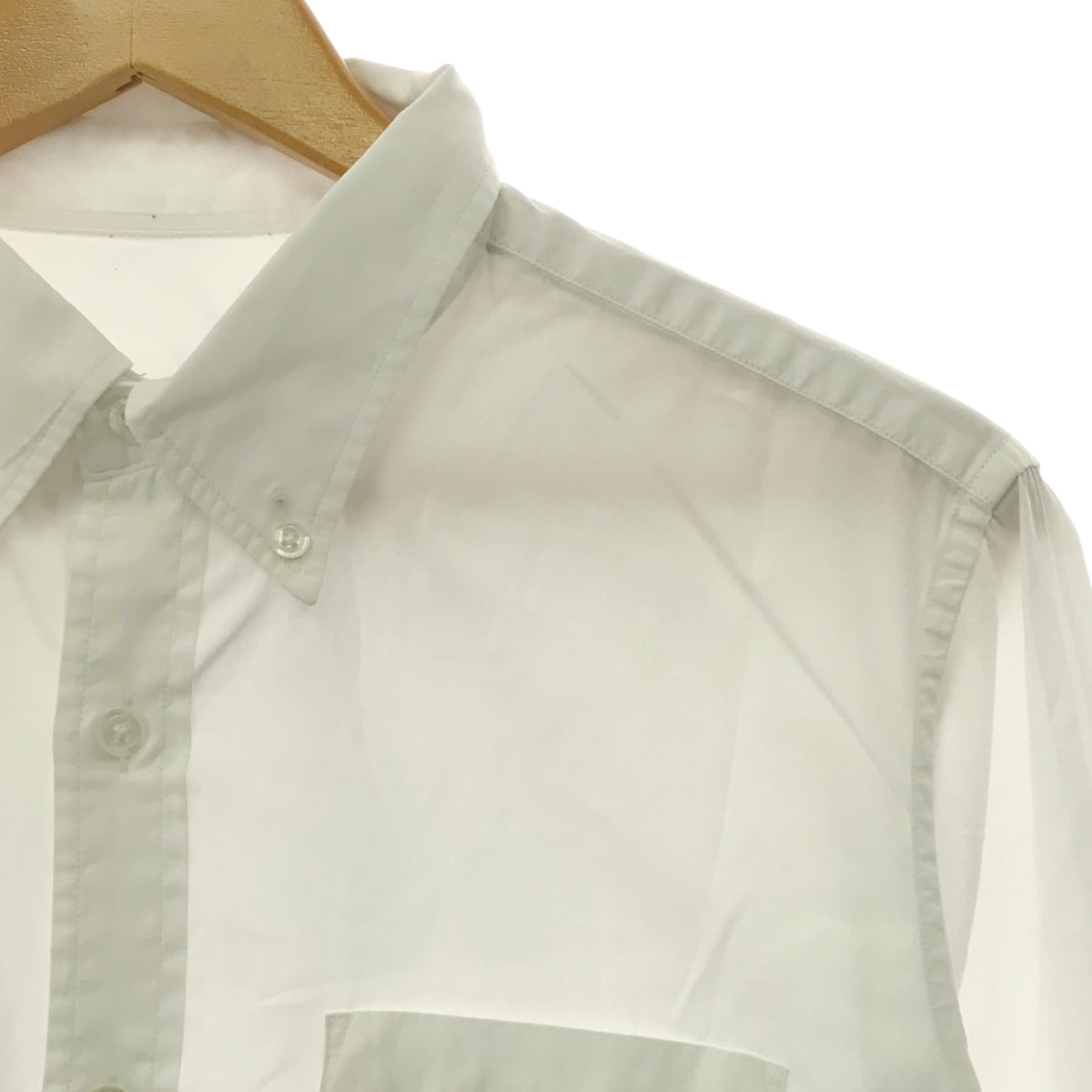 SOPHNET. / SOPHNET. | WASHED SLIM FIT BD SHIRT Slim fit button-down shirt | M | White | Men's