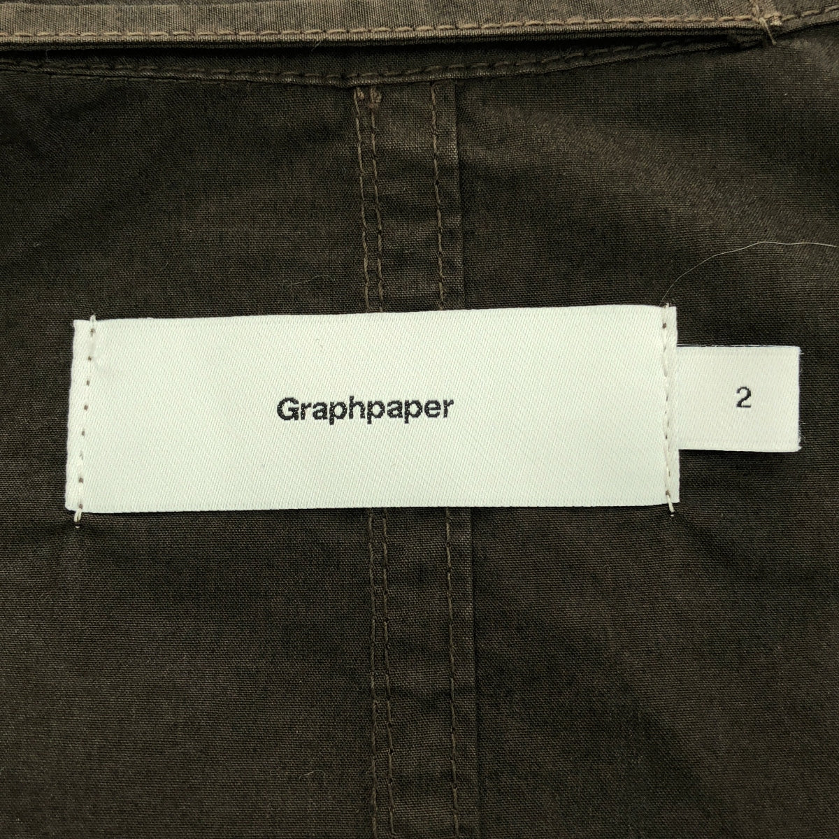 Graphpaper / グラフペーパー | Overdyed Typewriter Jacket / 染め加工 オーバーダイドタイプライタージャケット | 2 | メンズ