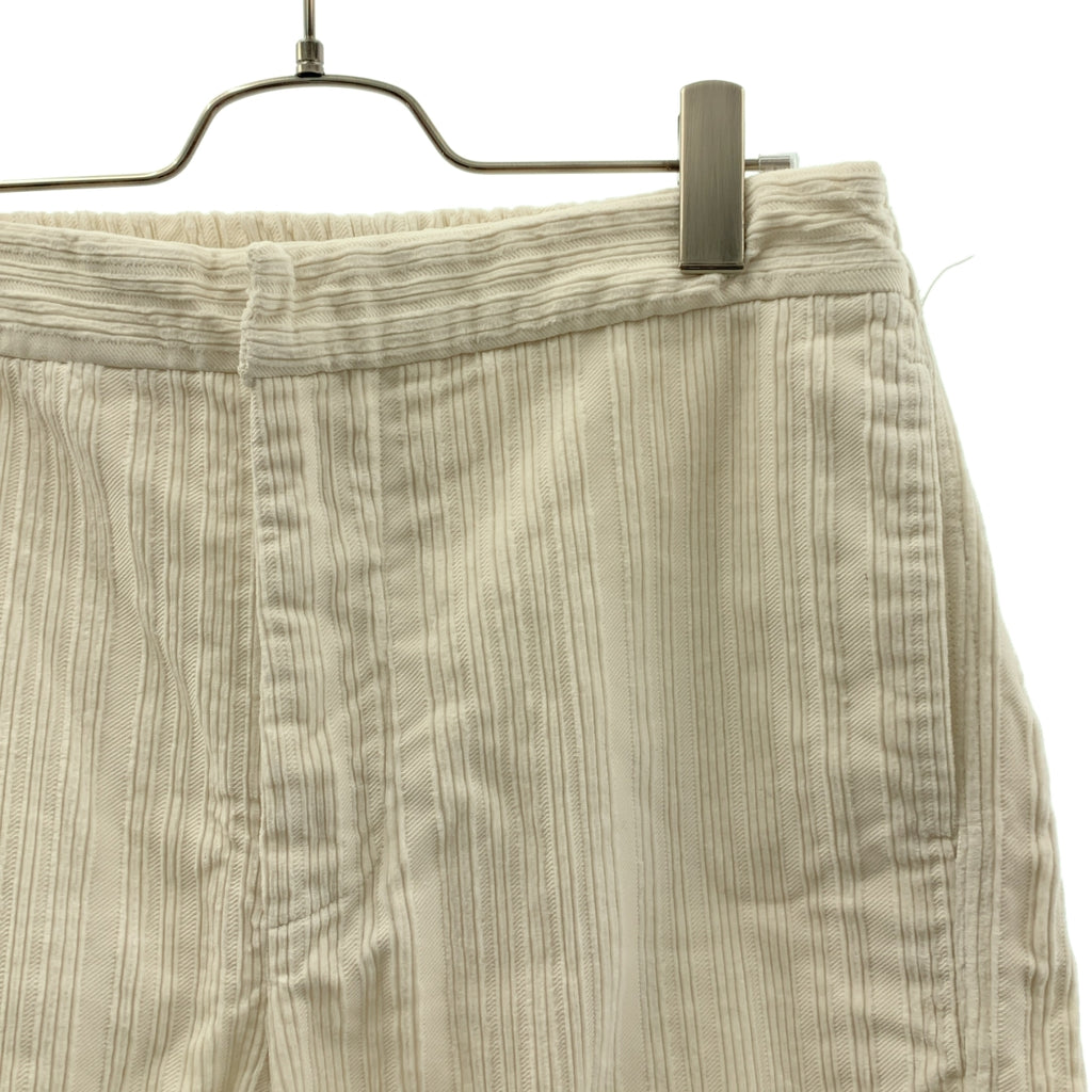 AUBETT | 隨機燈芯絨休閒褲 | M碼 | 白色 | 男士