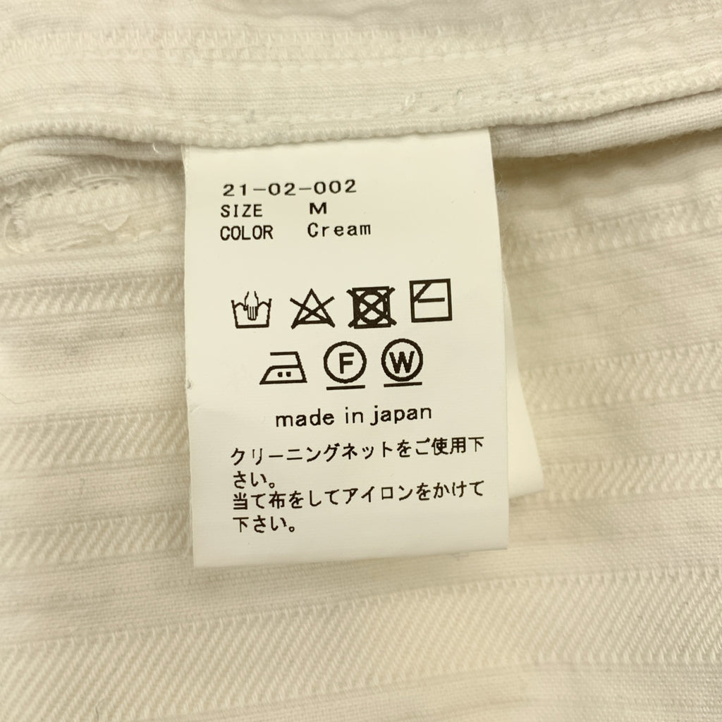 AUBETT | 隨機燈芯絨休閒褲 | M碼 | 白色 | 男士